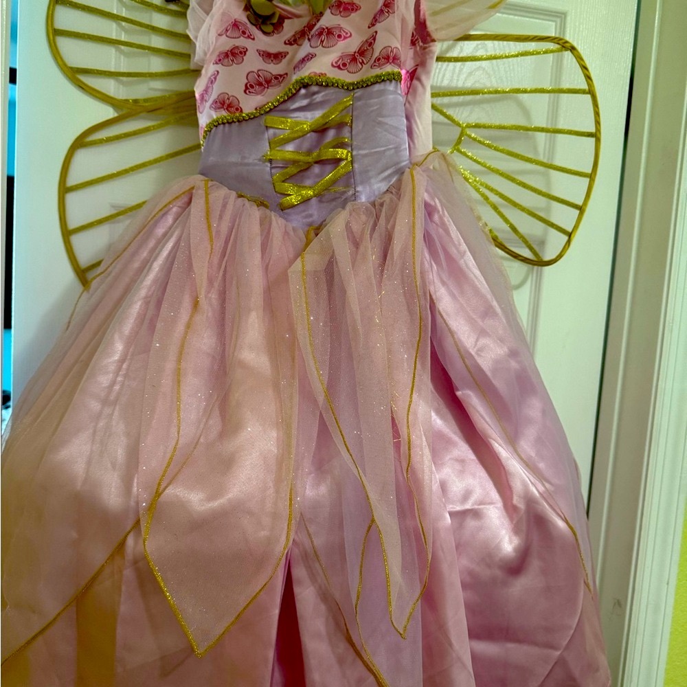 Disguise Pink and Gold Fairy Princess Halloween Costume